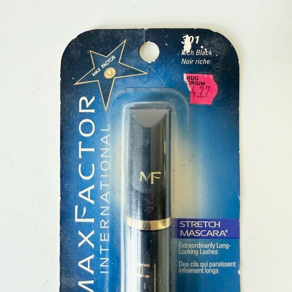 Max Factor STRETCH Rich Black Mascara 301 Sealed Long Looking Eye Lashes - Picture 4 of 8